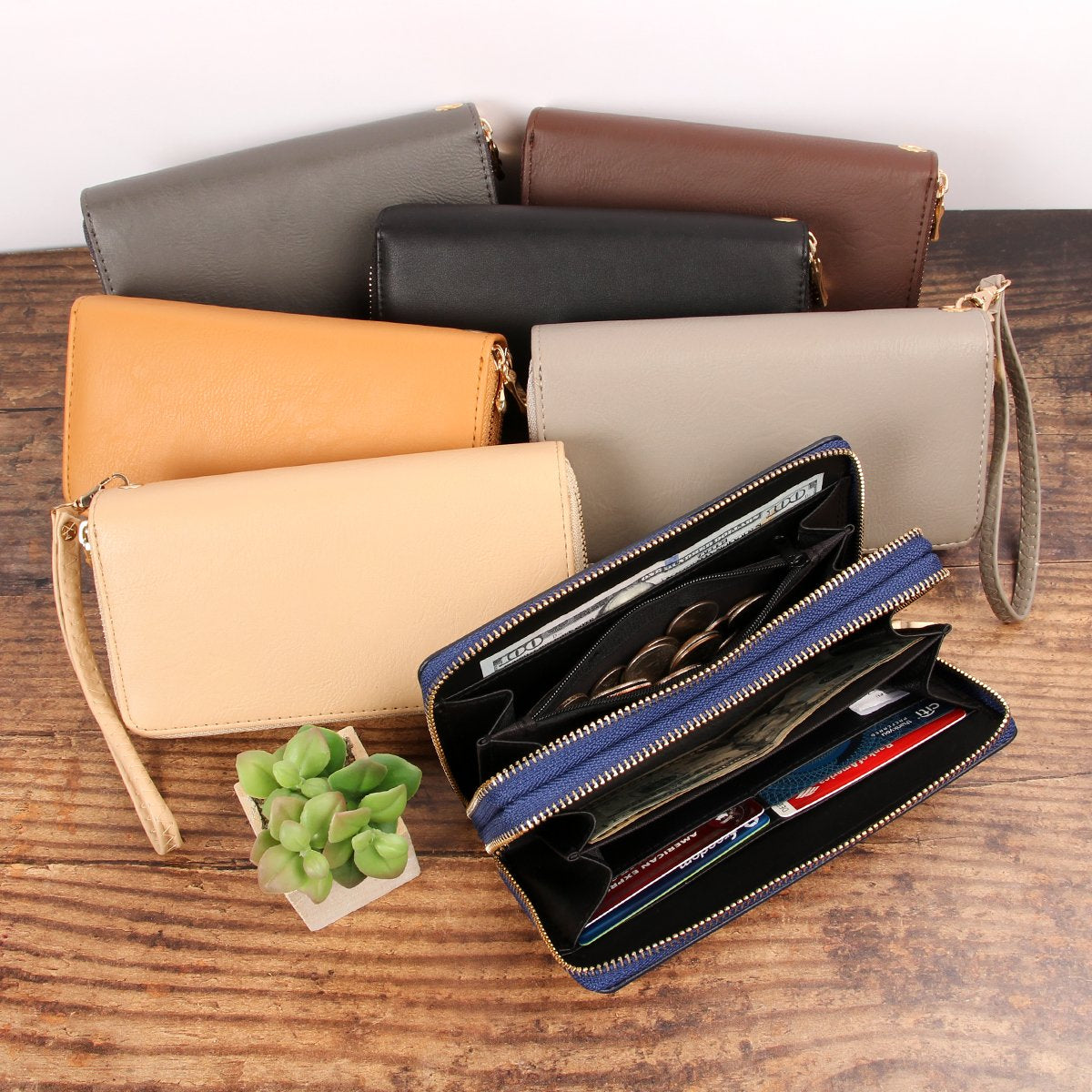 Hdg2000 - Double Zip Around Wallet
