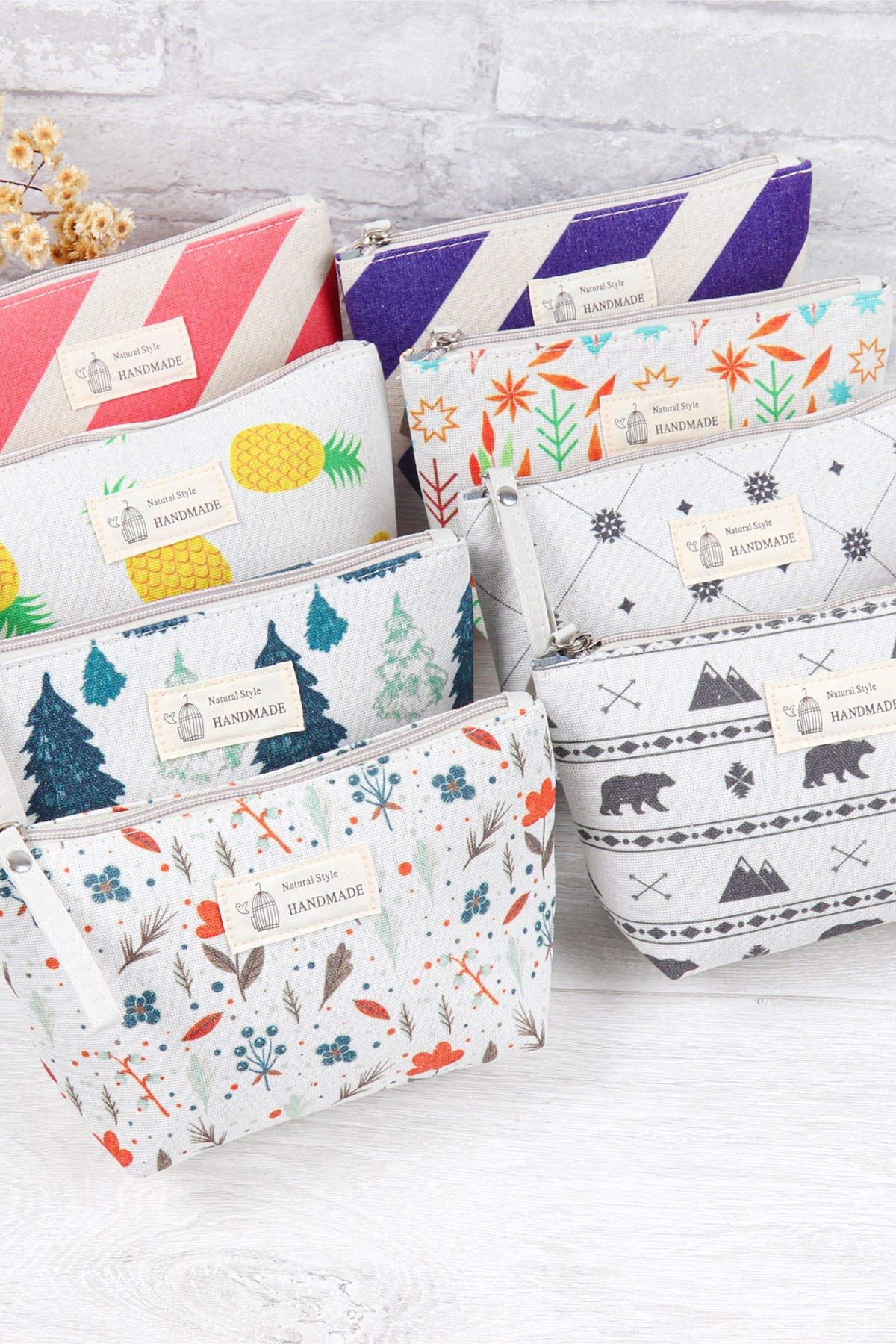Cute Print Cosmetic Pouch