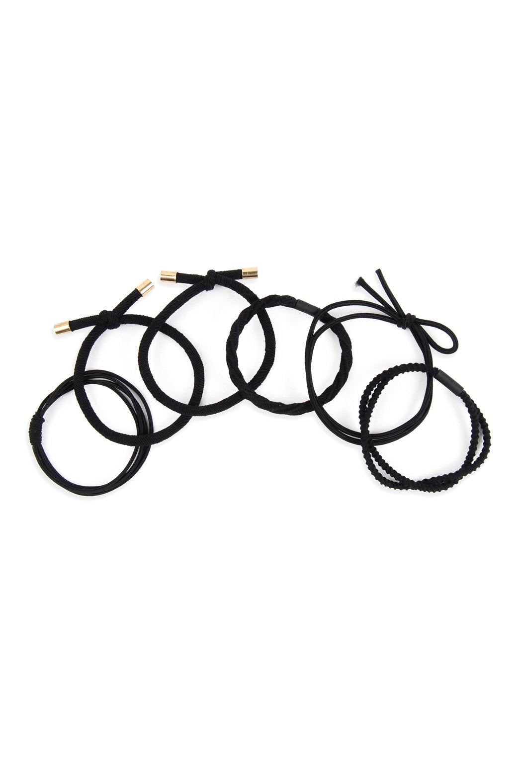 Mixed Stretch Ponytail Set