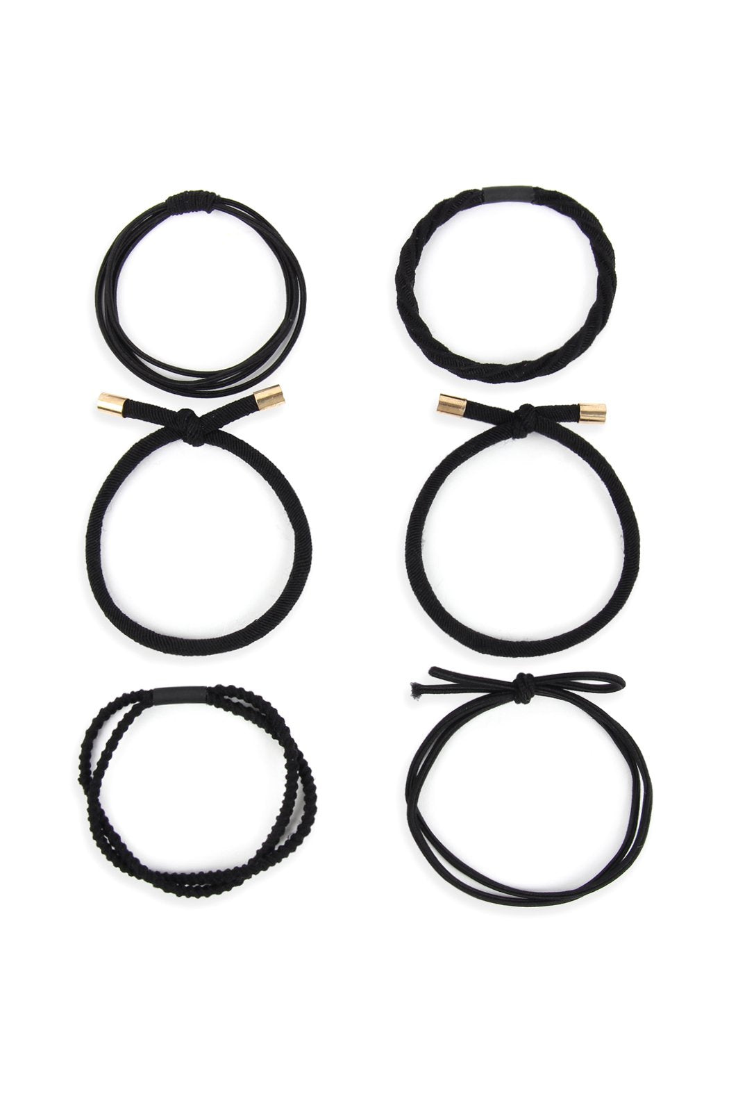 Mixed Stretch Ponytail Set