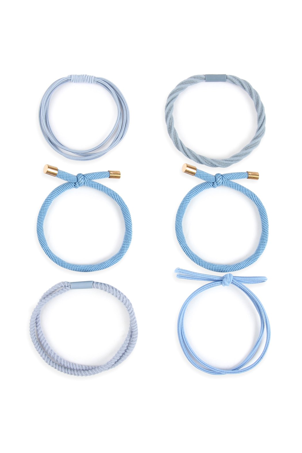 Mixed Stretch Ponytail Set