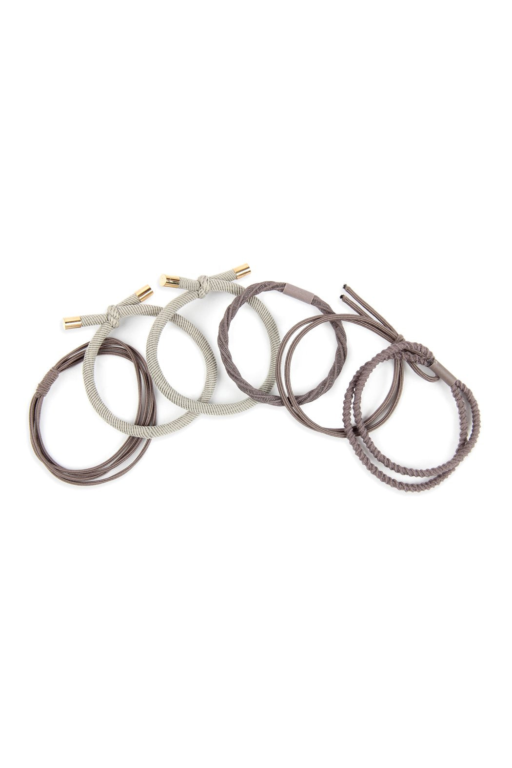 Mixed Stretch Ponytail Set