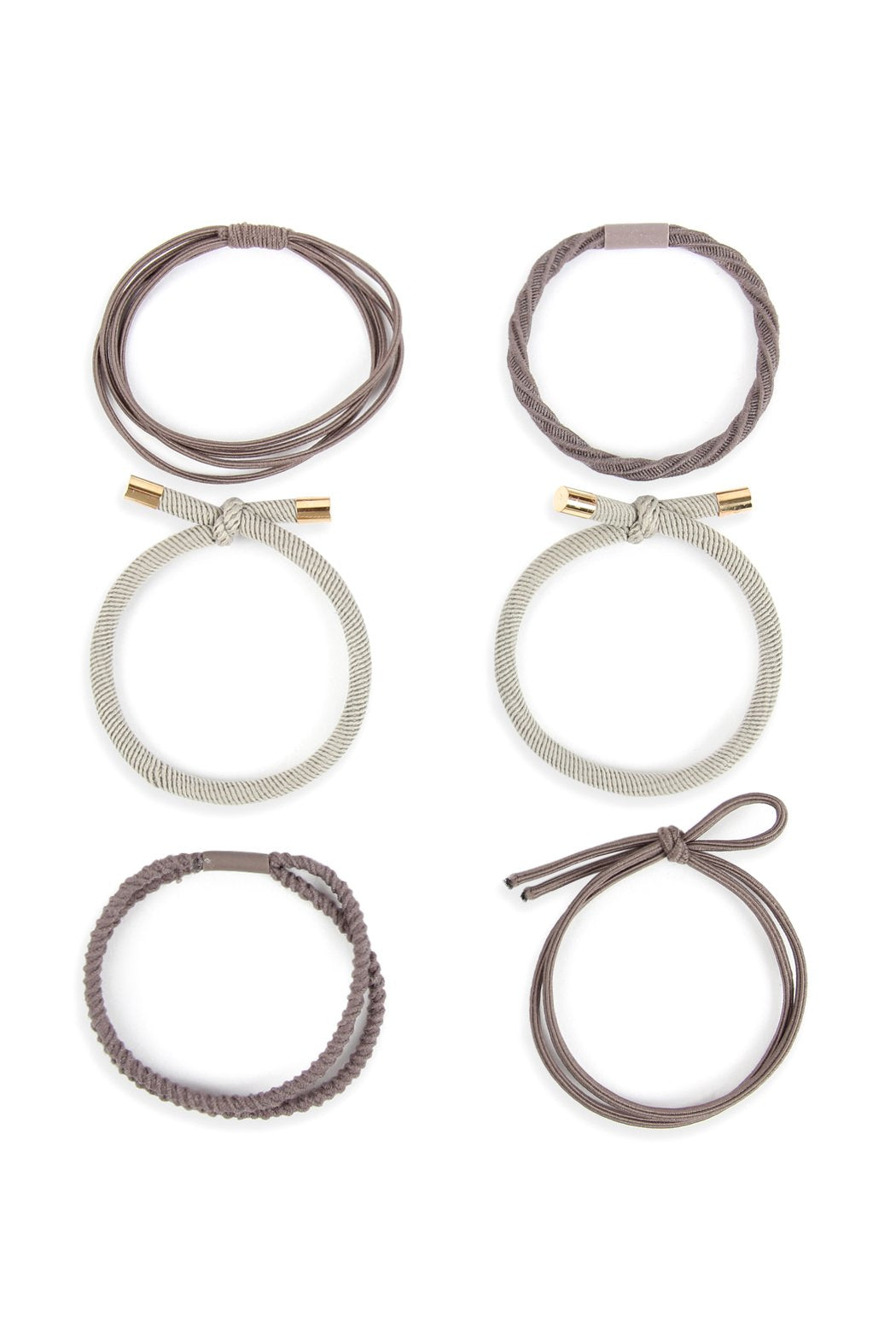 Mixed Stretch Ponytail Set