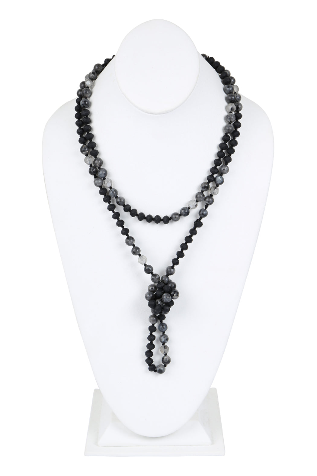 Hdn2526 - Longline Hand Knotted Necklace