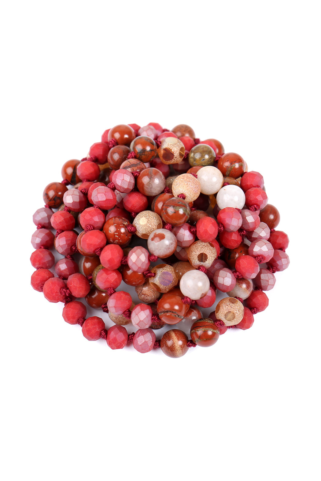 Hdn2526 - Longline Hand Knotted Necklace