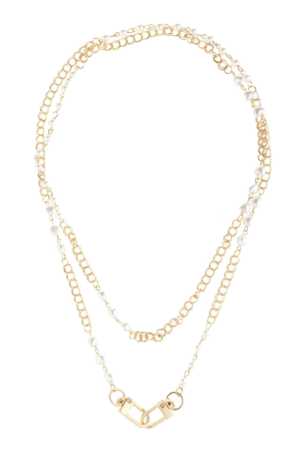 Layered Link Convertible Chain or Necklace Bag Chain