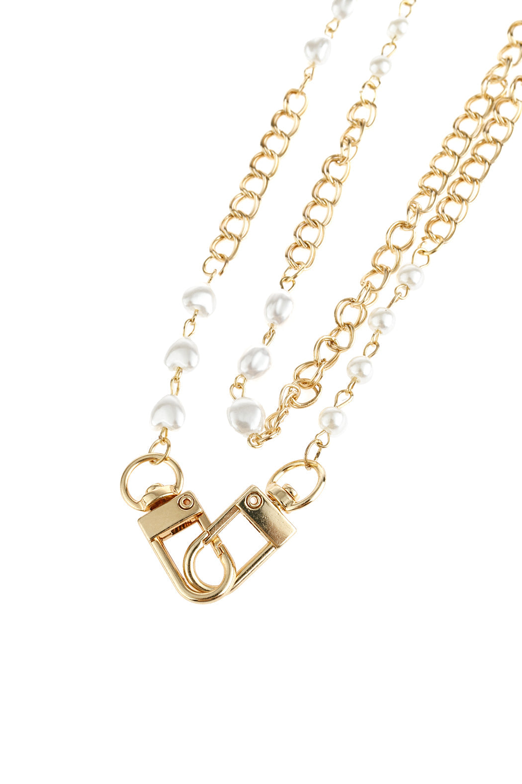 Layered Link Convertible Chain or Necklace Bag Chain