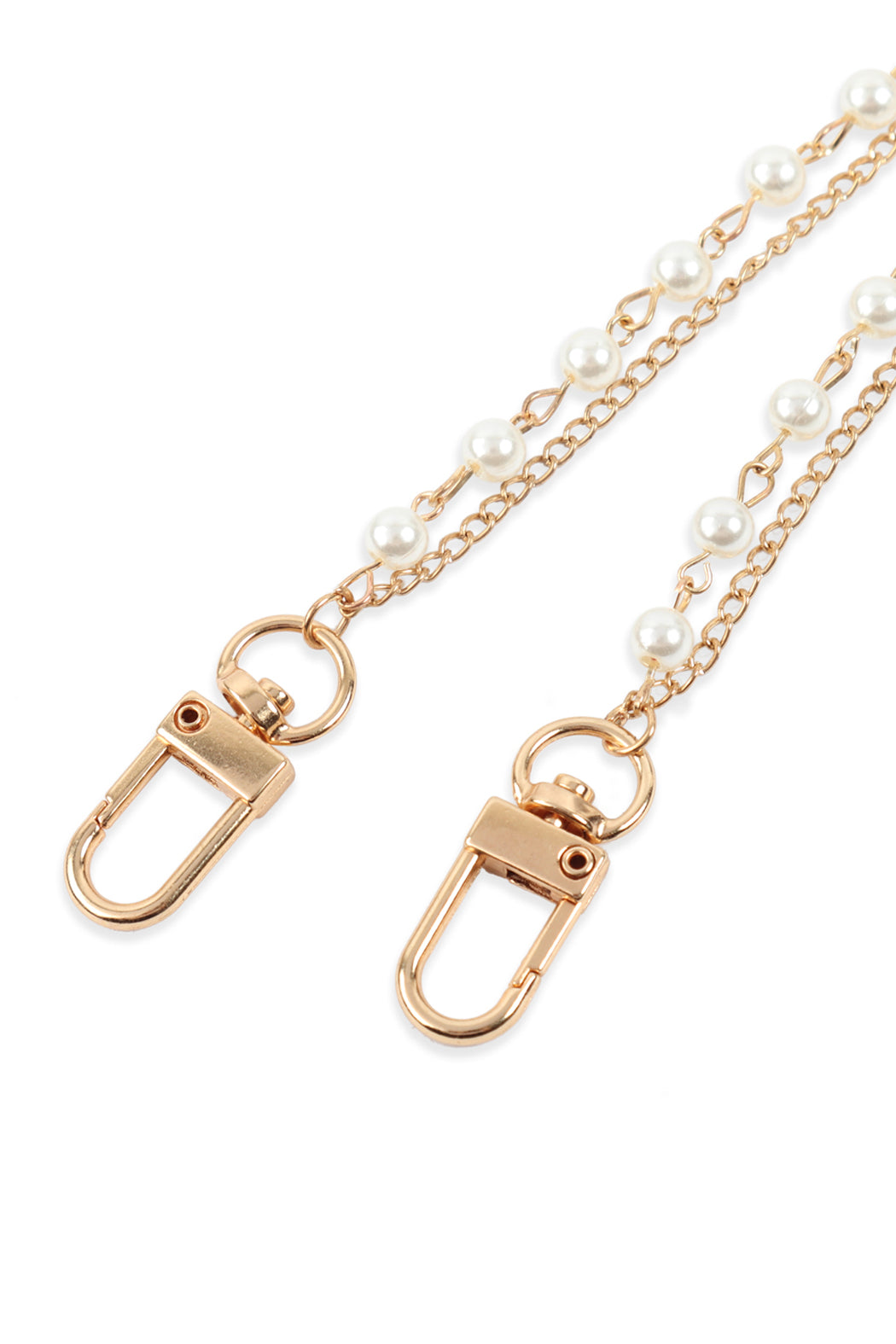 Multi Layer Pearl Convertible Chain or Necklace Bag Chain