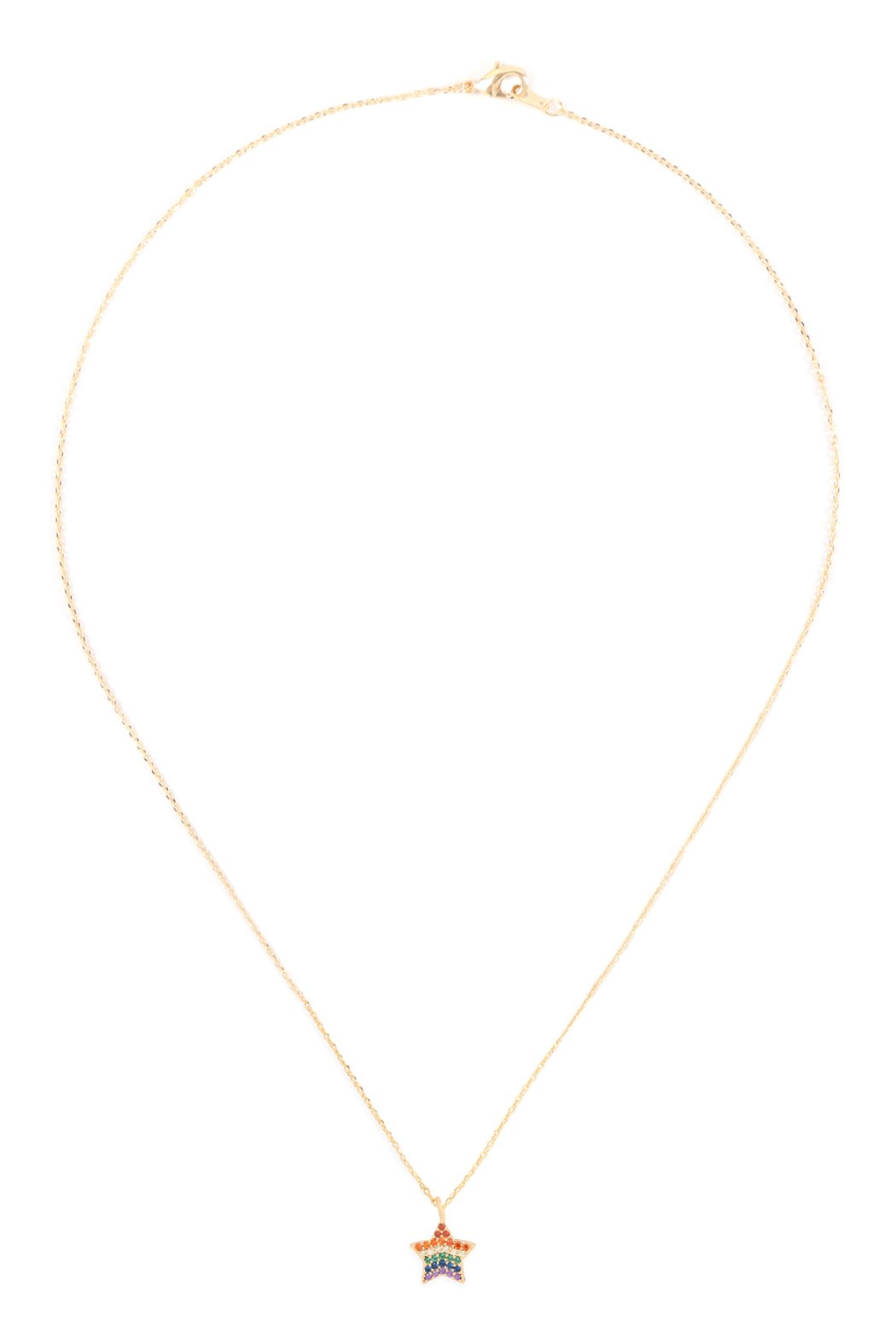 Star Zirconia Pendant Necklace