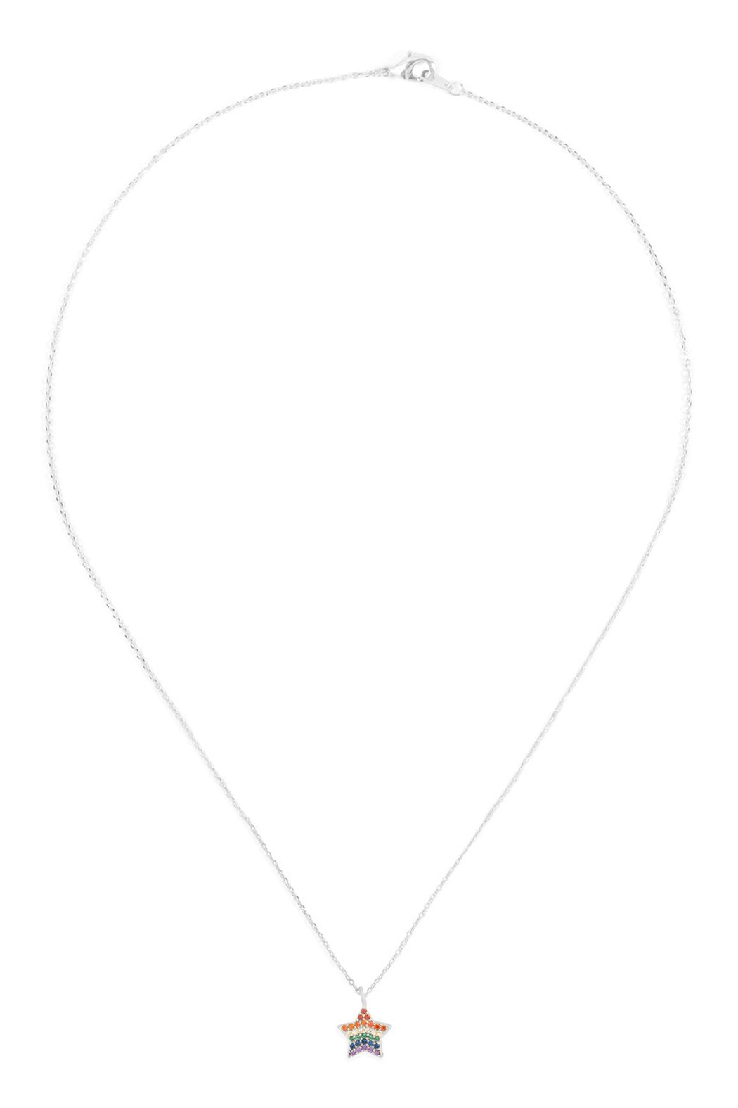 Star Zirconia Pendant Necklace