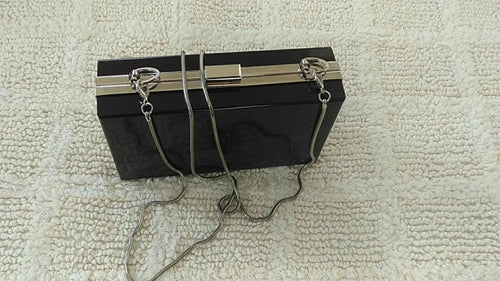 BELLA JOY New Acrylic Transparent Women Clutch Bag Chain  Women Messenger Bag Evening Bag Handbag Chain Shoulder Bag