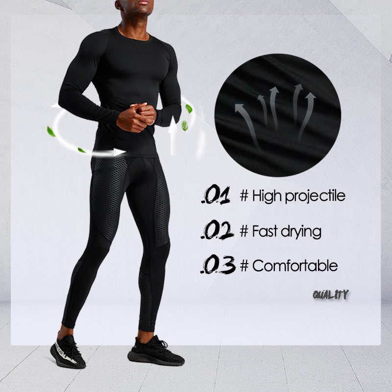 Custom Wholesale Long Sleeve Gym Wear Men's T-Shirt Fitness Basketball Training Jogging Fitness Sportswear