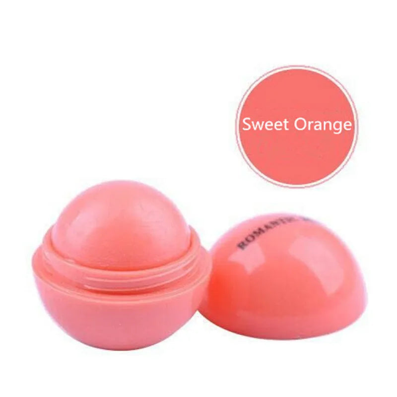 New 6 Color Moisturizer Ball Lip Balm Lipgloss Enhancer Natural Plant Organic Sphere Pomade Ball Lipbalm Embellish Lip color lip
