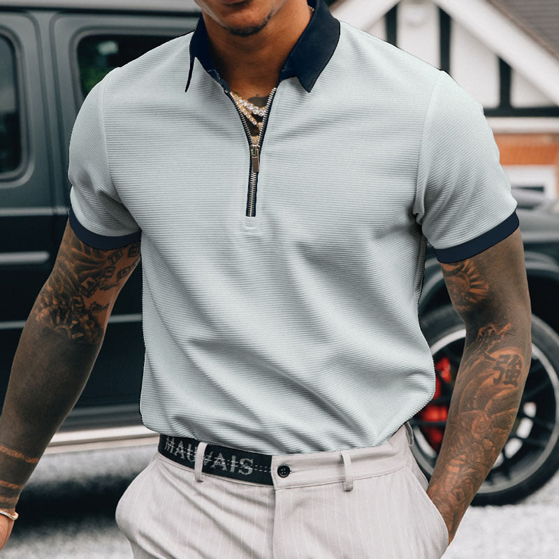 Top Quality Casual Polo Men Clothing Spandex Polyester Embroidered Customize Apparel Fit Dry Golf Polo Shirt