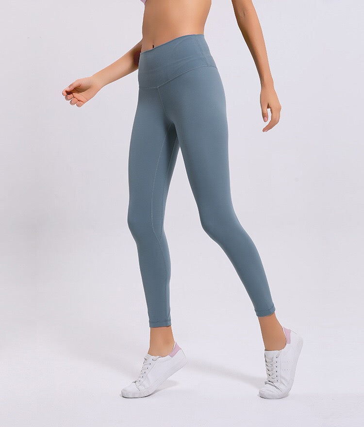 HIGH QUALITY! Arrival Lulu Lemon Align Fabric High Waist Nylon Spandex Material Yoga Fitness Leggings Plus Size New Solid Colors