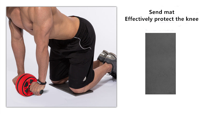 Anti-Slip Foam Handle Roller Factory Price Abdominal Fitness ABS Wheel Roller AB Wheel Set