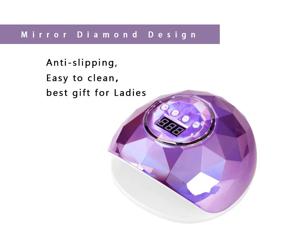 2021 Two Hands Nail Dryer Uv Led Lamp for Drying Nails Uv Led Nail Polish Lamp