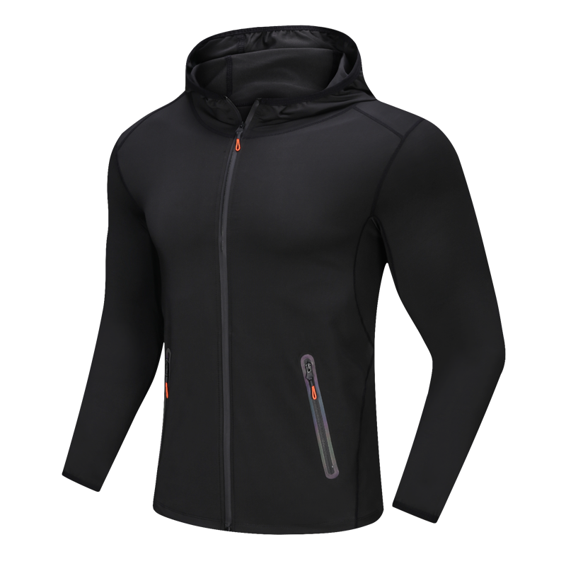 Vedo Fitness Coat Dropshipping Wholesale Custom Logo Polyester Workout Clothing Activewear Sports Jacket GYM Wear Men
