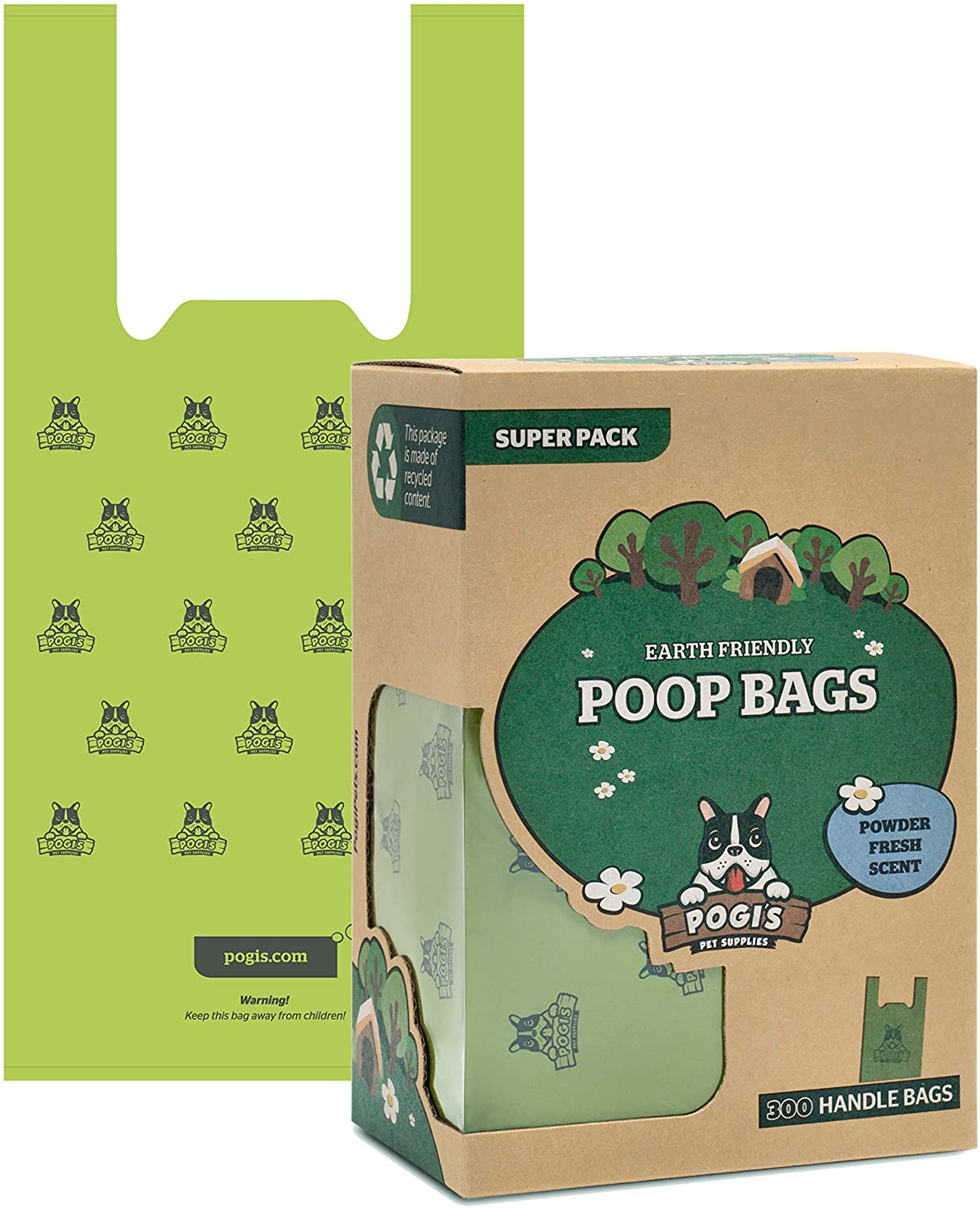 Wholesale Eco Friendly Pet Dog Poop Paper Bag for Outdoor Activity