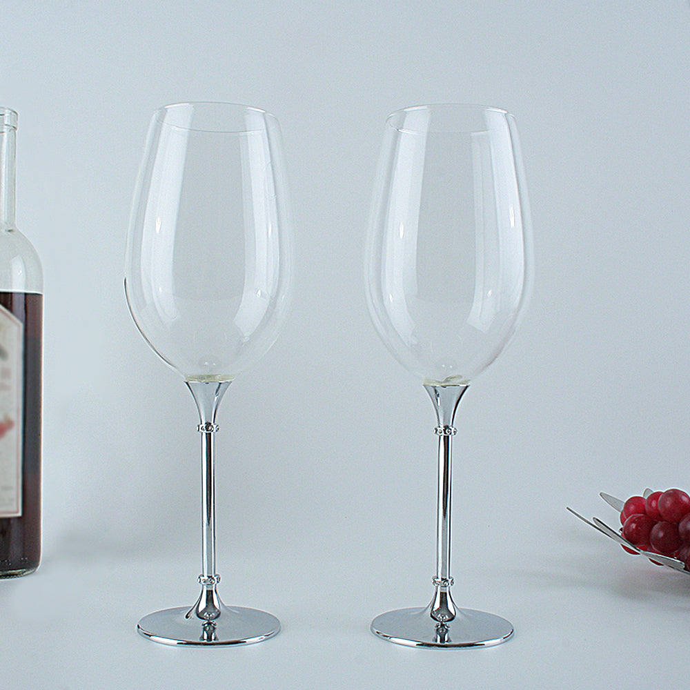 The One Wine Glass Perfectly Designed Shaped Red Wine Glasses for All Types of Red Wine Premium Set of 2 Lead Free Glasses