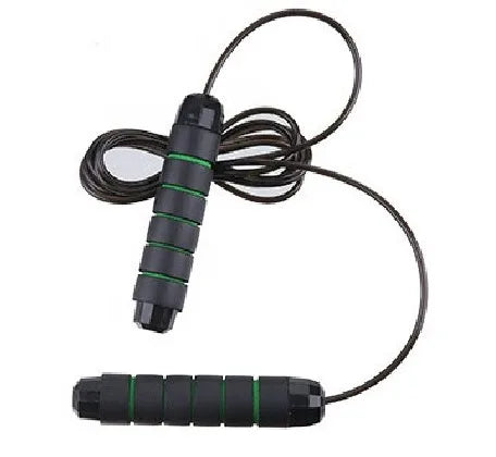 4 Color Adjustable Fitness Weighted Speed Jump Rope With Foam Handle Fitness Exercises for Fitness Home Exercise&Slim Body Free
