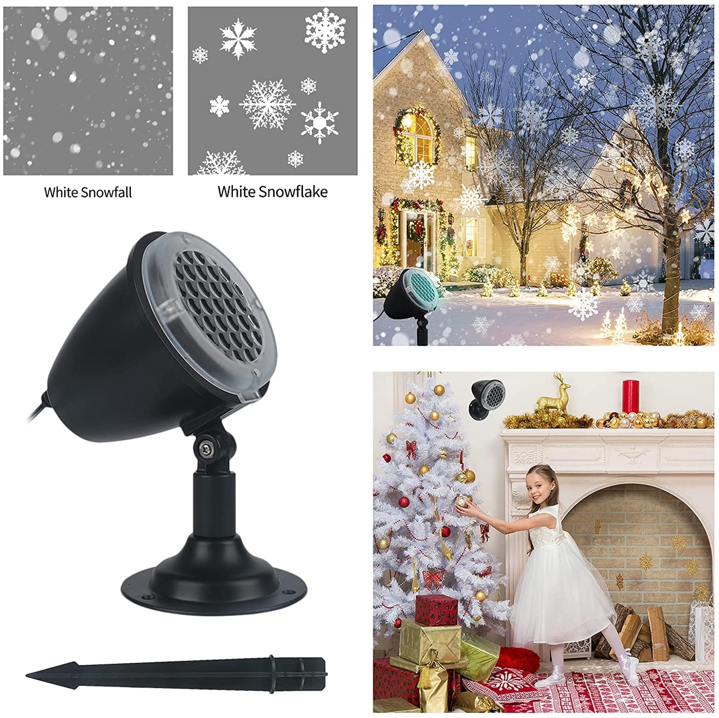 Christmas Snowflake Projector Lights,Christmas Snowflake Projector
