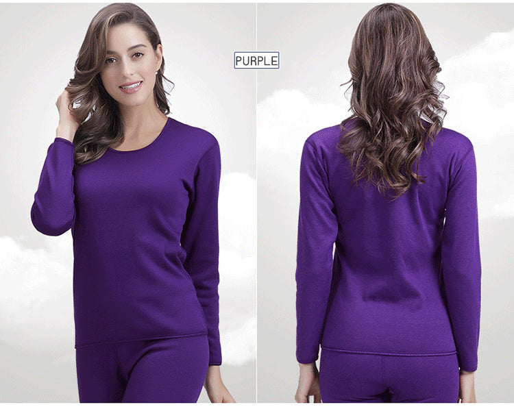 Men and Women Comfort Skins Seamless Thick Thermal Set Women Wear Long Johns Underwear Women Set Men Thermal Underwear