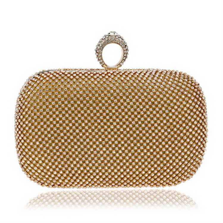 Clutch Bags Diamond Studded Evening Bag With Chain Shoulder Bag Ladies Handbags Wallets for Wedding Women