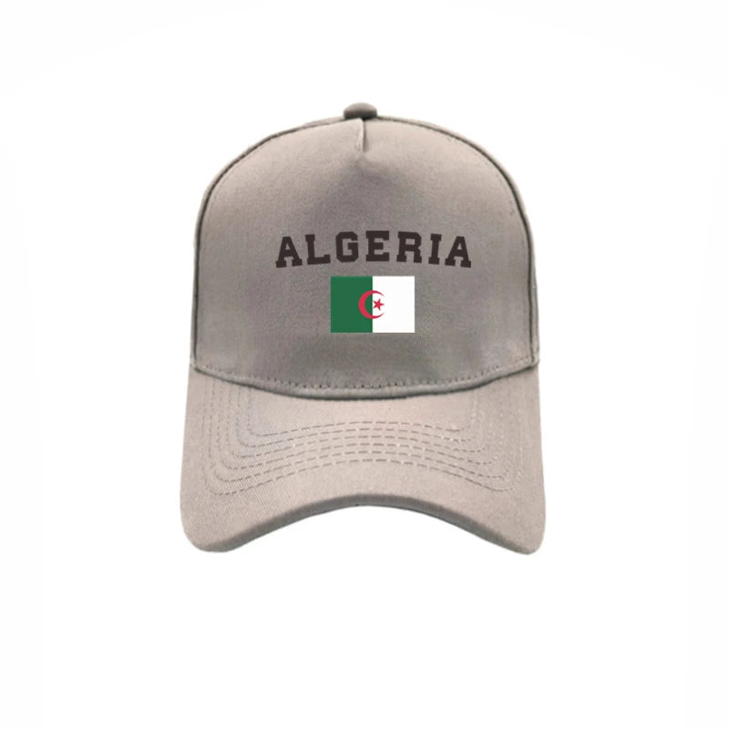 Algeria Flag Baseball Caps Summer Sun Algeria Hats Fashion Adjustable Snapback Man Cap