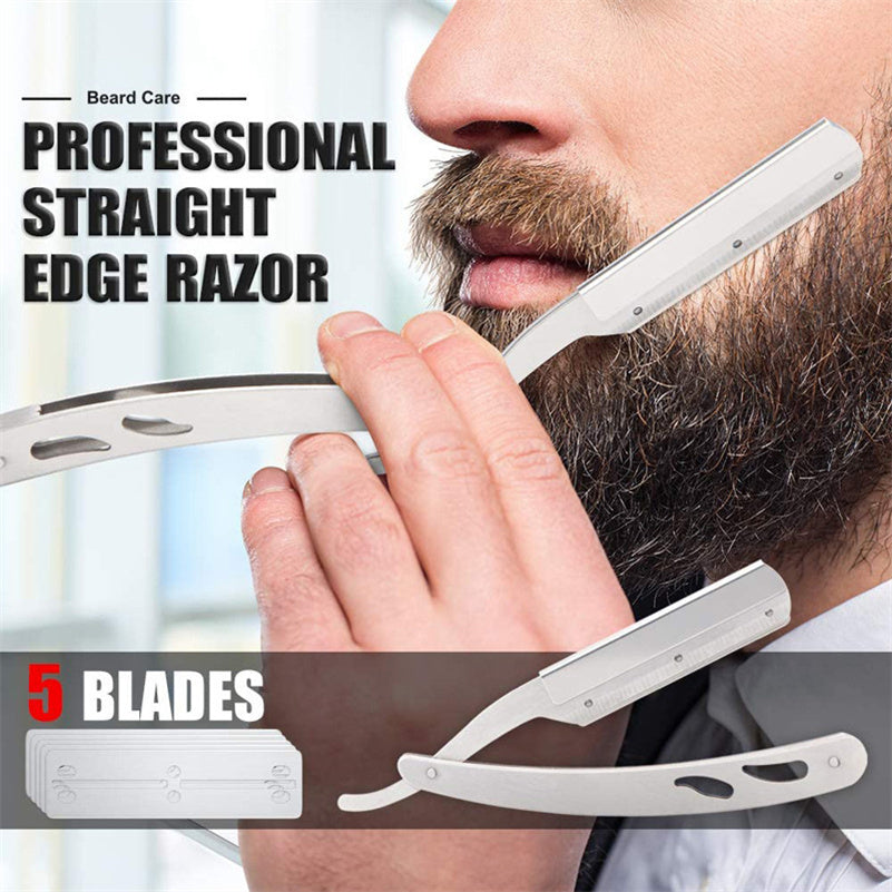 Customize Organic Men's Grooming Care Growth Beard Oil Trimmer Set Beard Growth Kit Packaging for Men Grooming Care