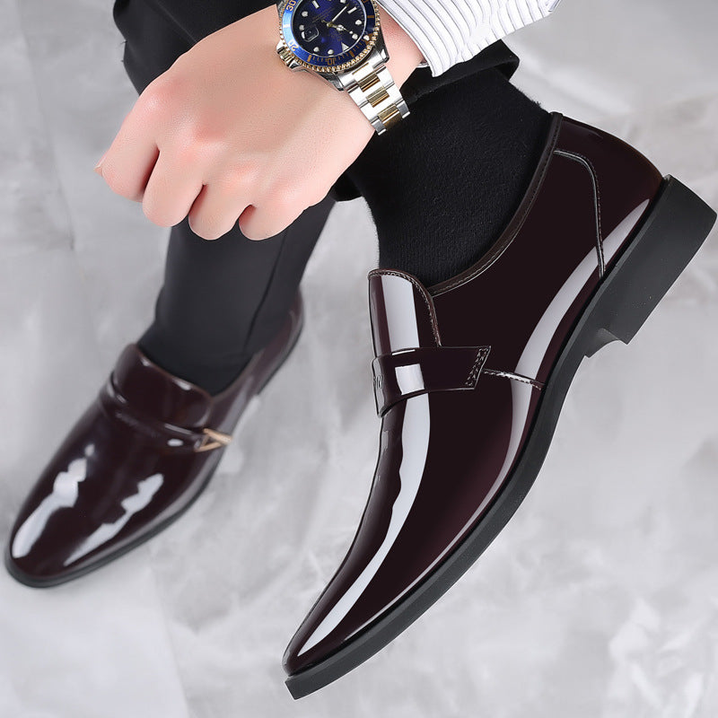 2022-New Classic Business Men Dress Shoes Fashion Elegant Formal Wedding Shoes Men Slip on Office Oxford Shoe for Men Size 37-45