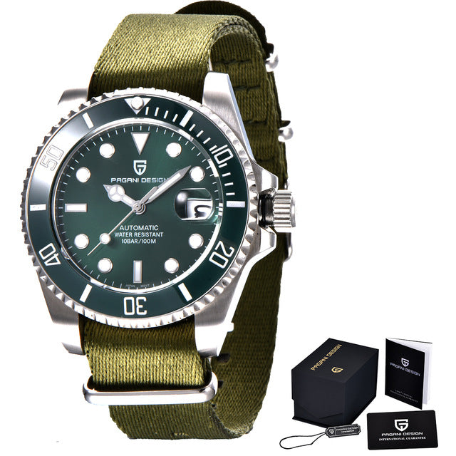 Pagani Design PD-1639 Men’s Automatic NH35 Dive Watch