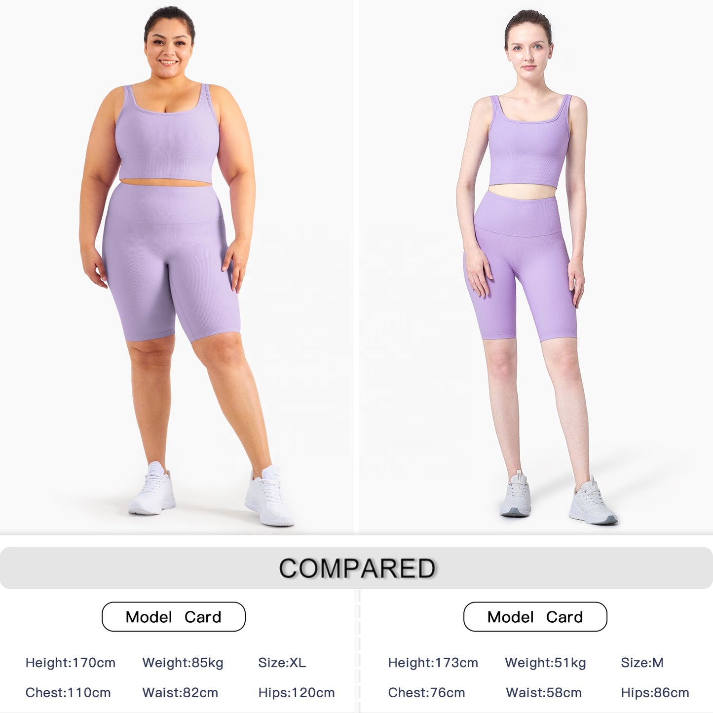 Latest Women Ribbed Gym Fitness Bra Shorts Sports Wear Workout Plus Size Yoga Sets