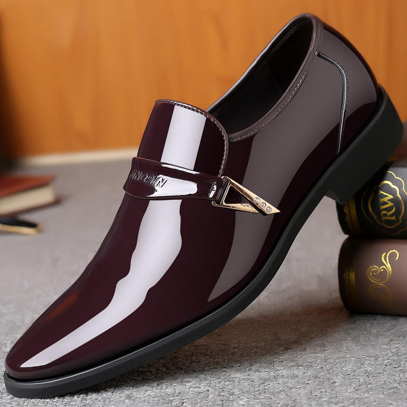 2022-New Classic Business Men Dress Shoes Fashion Elegant Formal Wedding Shoes Men Slip on Office Oxford Shoe for Men Size 37-45