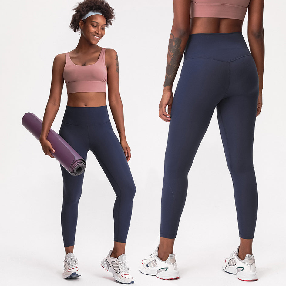 HIGH QUALITY! Arrival Lulu Lemon Align Fabric High Waist Nylon Spandex Material Yoga Fitness Leggings Plus Size New Solid Colors