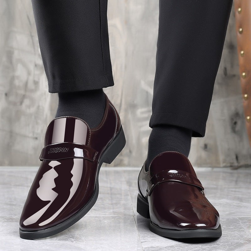 2022-New Classic Business Men Dress Shoes Fashion Elegant Formal Wedding Shoes Men Slip on Office Oxford Shoe for Men Size 37-45