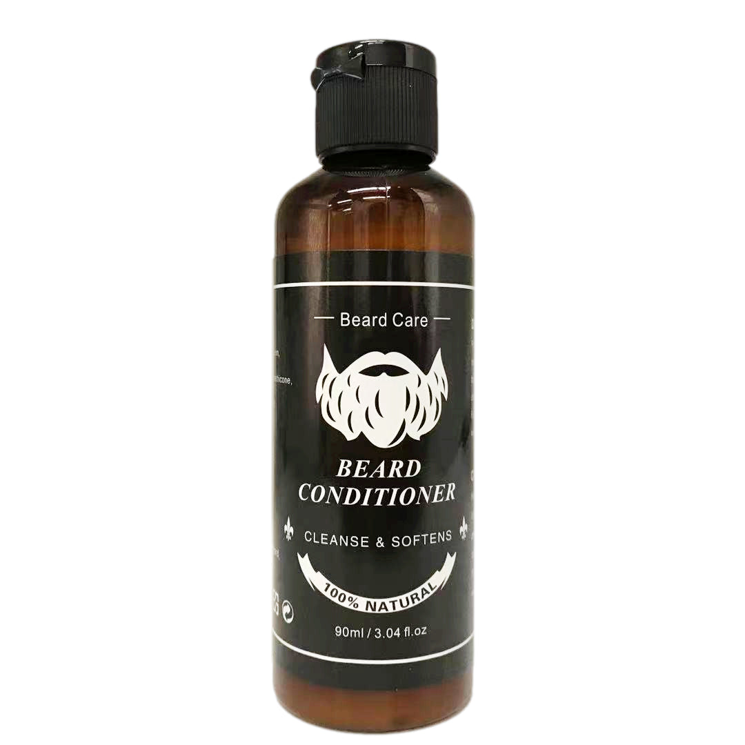 Customize Organic Men's Grooming Care Growth Beard Oil Trimmer Set Beard Growth Kit Packaging for Men Grooming Care