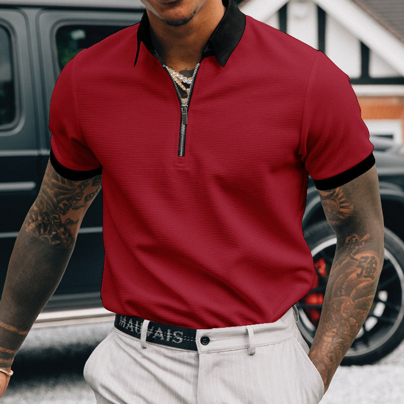 Top Quality Casual Polo Men Clothing Spandex Polyester Embroidered Customize Apparel Fit Dry Golf Polo Shirt