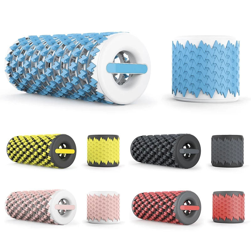Yoga Block Column Fitness Equipment Telescopic Pilates Yoga Foam Roller Fitness Gym Exercise Muscle Massage Roller Yoga