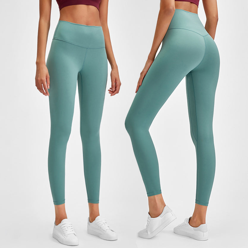 HIGH QUALITY! Arrival Lulu Lemon Align Fabric High Waist Nylon Spandex Material Yoga Fitness Leggings Plus Size New Solid Colors