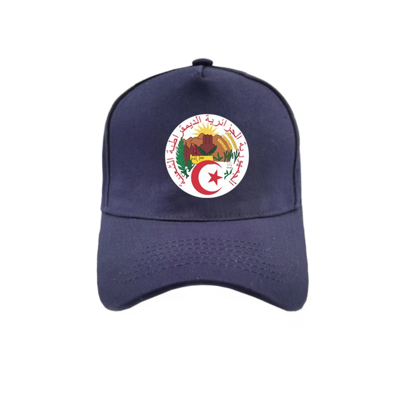 Algeria Flag Baseball Caps Summer Sun Algeria Hats Fashion Adjustable Snapback Man Cap