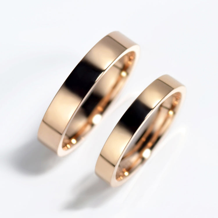 Fashion Jewelry  Platinum 950 Ring Band Couple Rings Men Women Wedding RIng Set Fine Jewelry