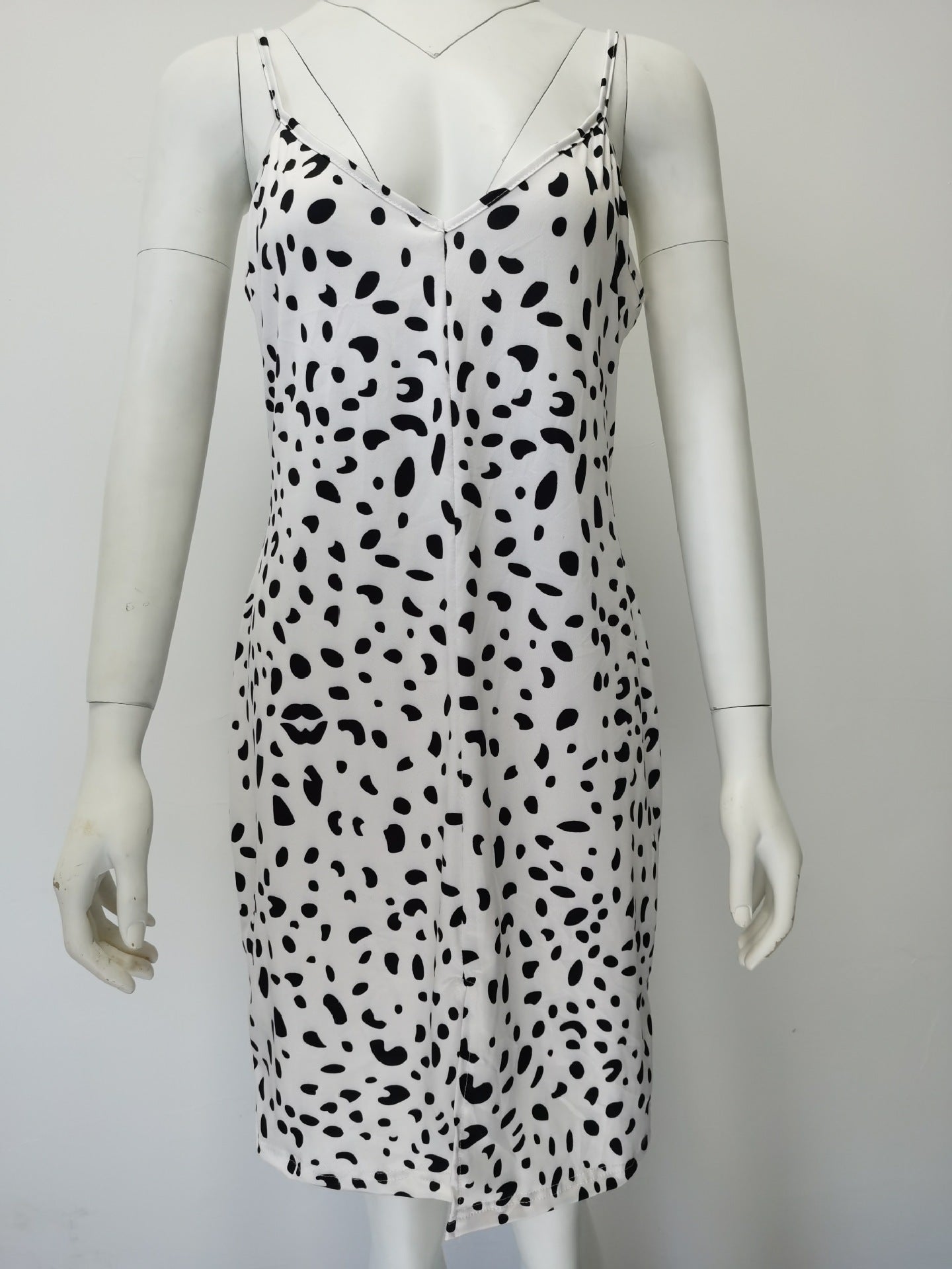 New Women's Clothing Leopard Dress Printed Women Clothes High Quality Slip Dress