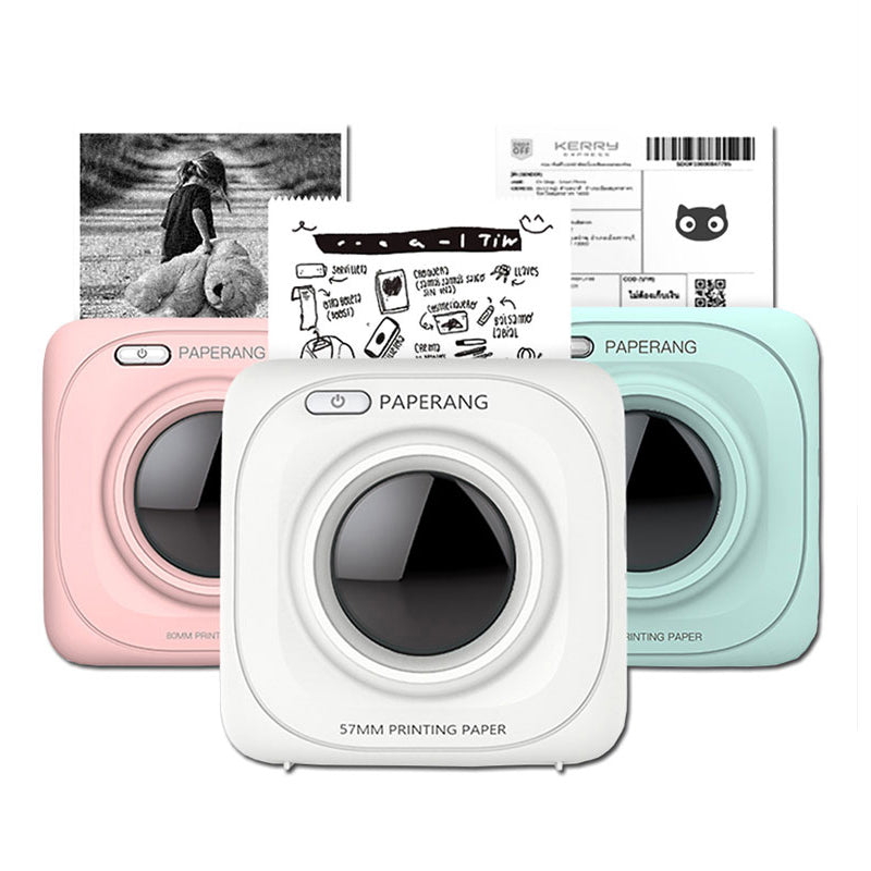PAPERANG P1 Mini Pocket Printer BT Wireless Thermal Printer Portable Mobile Printer Compatible With Android iOS Windows Mac