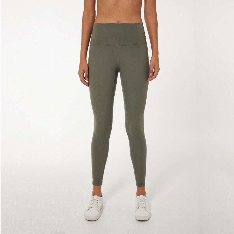 HIGH QUALITY! Arrival Lulu Lemon Align Fabric High Waist Nylon Spandex Material Yoga Fitness Leggings Plus Size New Solid Colors