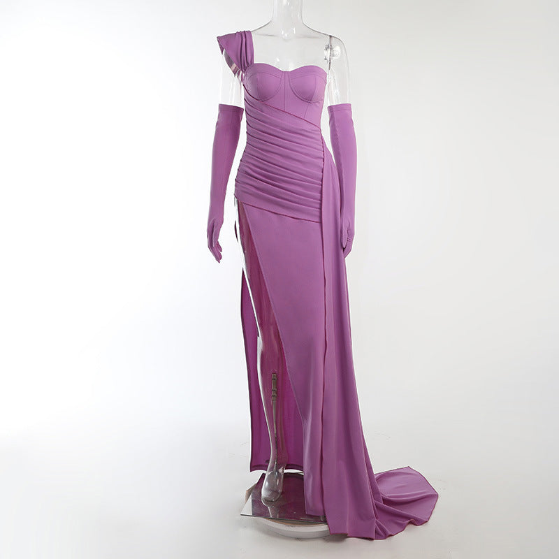 2022 Fashion Party Dress Women Clothes Women Asymmetry Cocktail Dresses Elegant Sexy Night Club Dresses