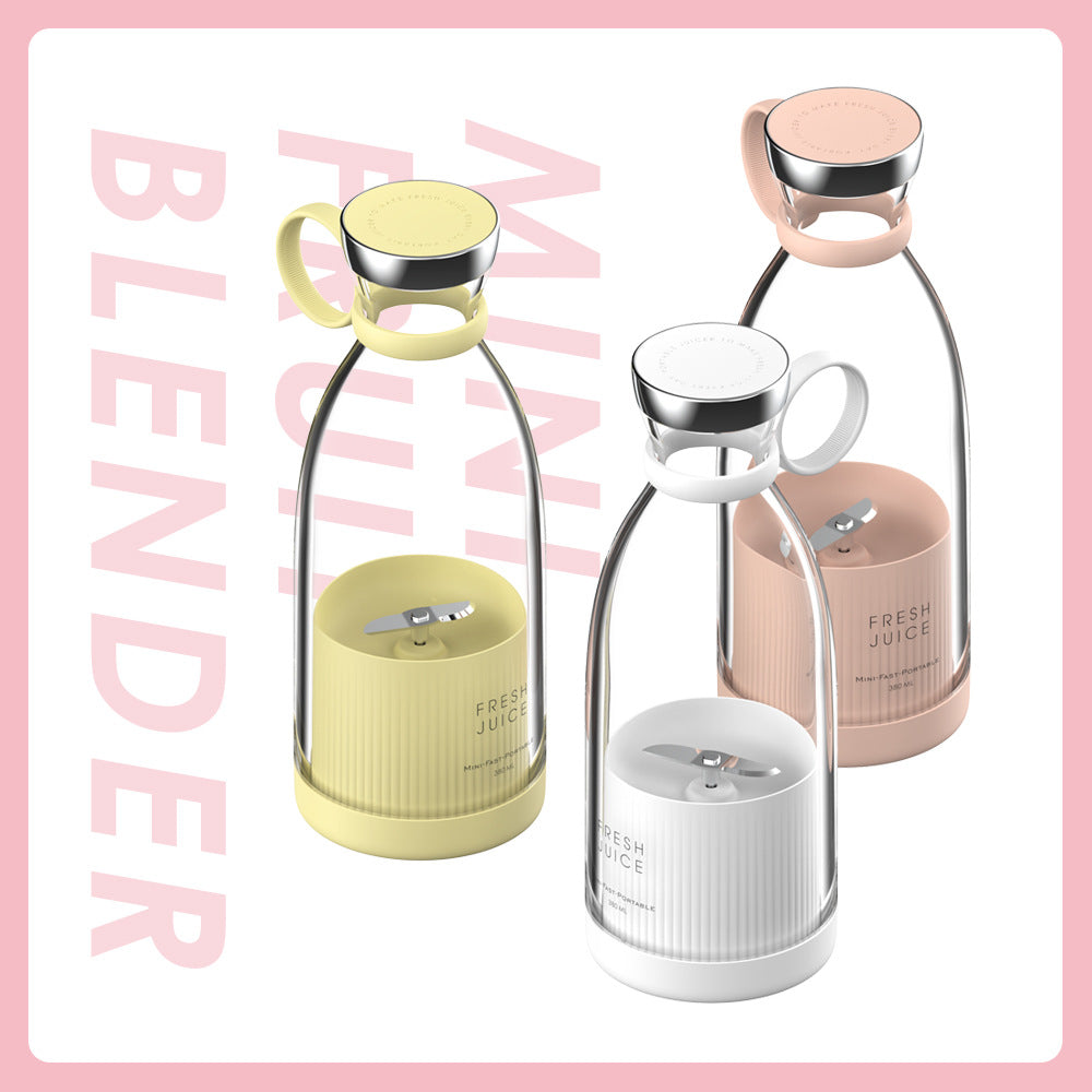 Portable Blender Mixer Blender for Kitchen Travel Office, USB-C Rechargeable Mini Blender Shakes and Juicer