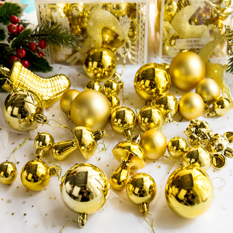 Alien Christmas Tree Pendant Decoration Supplies Plastic Ball Decorations Luxury Ornament Balls Ornaments Balls Hanging Sets