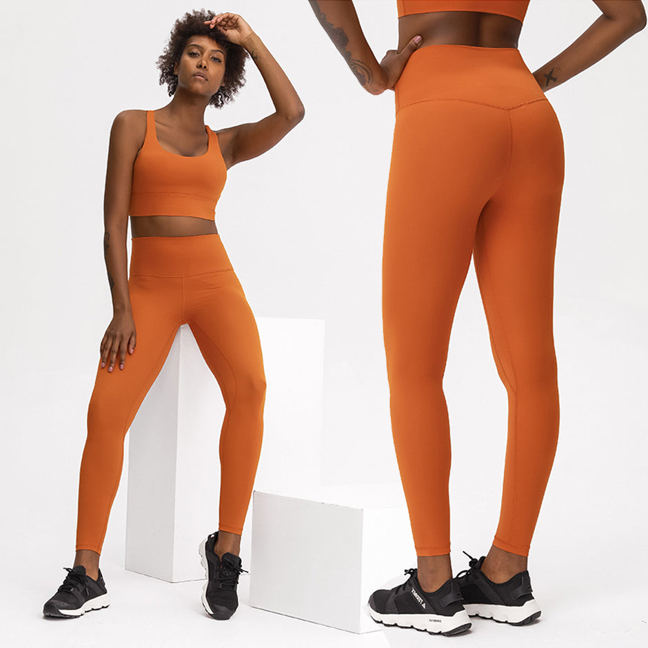 HIGH QUALITY! Arrival Lulu Lemon Align Fabric High Waist Nylon Spandex Material Yoga Fitness Leggings Plus Size New Solid Colors