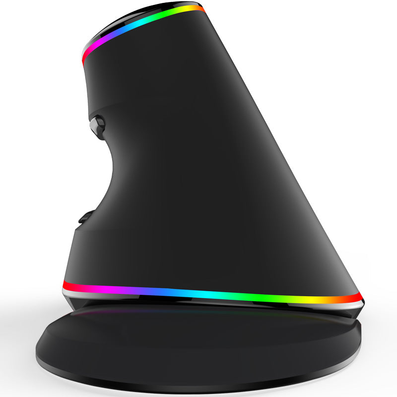Delux M618 PLUS Right Hand 4000 DPI 6D E-Sport RGB Wired Wireless Ergonomics Vertical Gamer Gaming Mouse
